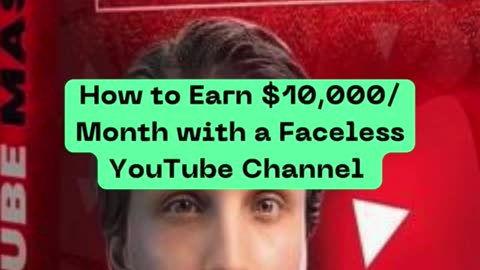 How to START a Faceless YouTube Channel [Earn $10,000/Month]