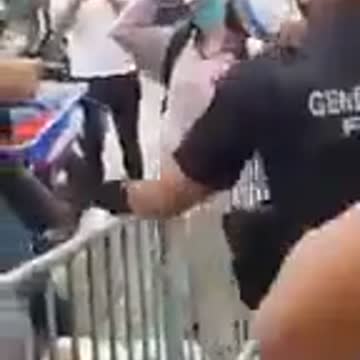 France President Emmanuel Macron Slapped in the Face