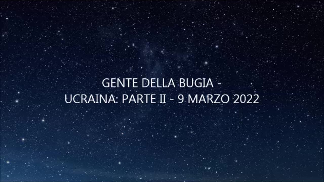 GENTE DELLA BUGIA - Ucraina -