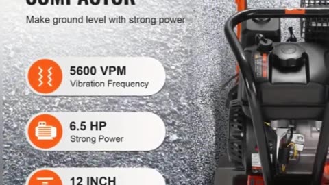 💥 VEVOR Vibratory Compaction Tamper – Unstoppable Force for Any Surface! 💥