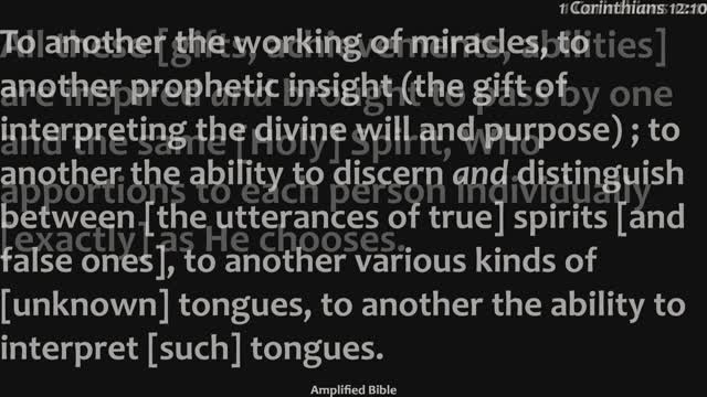 The Holy Spirit's Relationship with The Lord