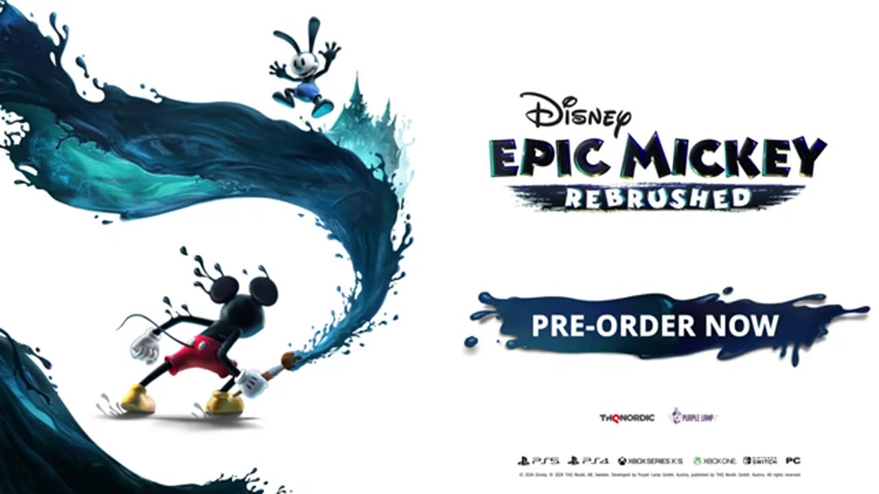 Disney Epic Mickey: Rebrushed - Official Trailer | THQ Nordic Digital Showcase 2024