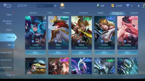 layla mobile legends bang bang