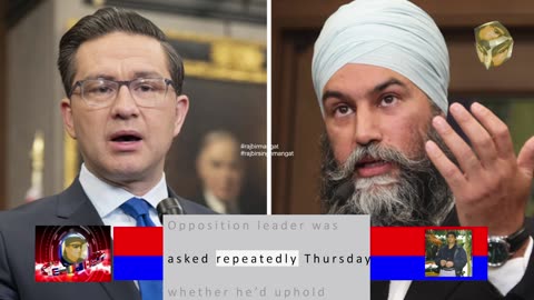 Poilievre asks Singh to pull out of Trudeau confidence deal to prompt fall election