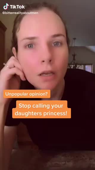 Liberal TikToker: “ Calling your little daughter ‘princess’ is offensive”