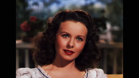 State Fair 1945 Jeanne Crain singing scene remastered 4k