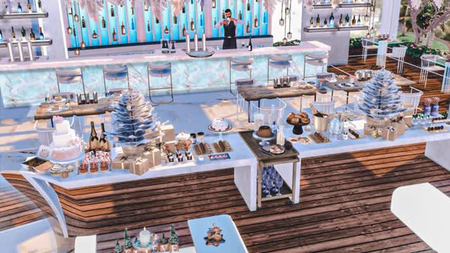 Rachelsim - Sim4 - Christmas Luxury Resort & Spa - With Special Happy Birthday Room Party | Download