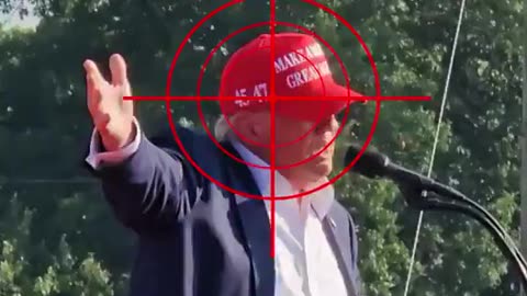 Footage shows how Trump dodged a perfectly aimed shot