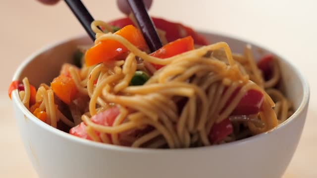 Asian Noodle Stir Fry Recipe