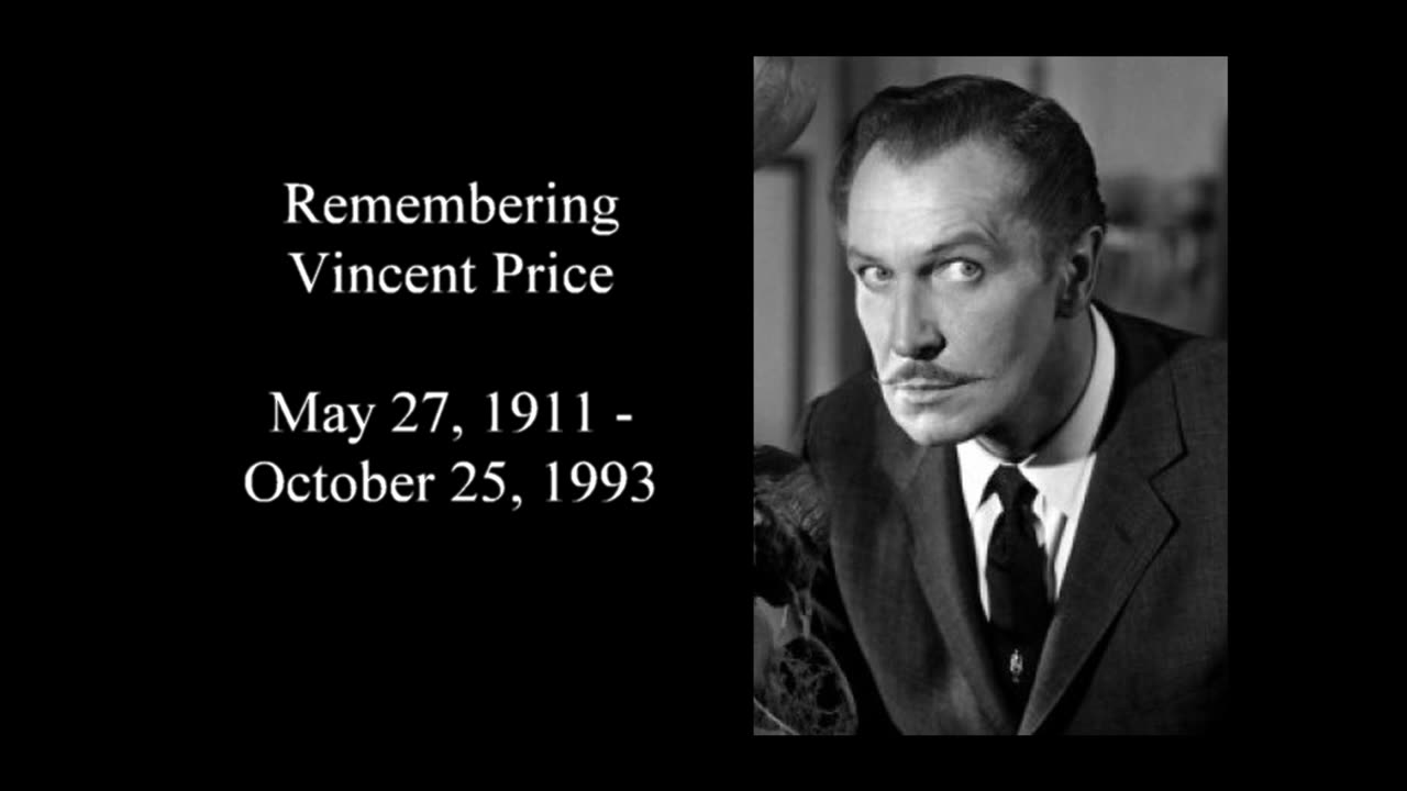 🩸 Remembering Vincent Price 🩸