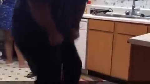 Pogo Stick Through The Floor