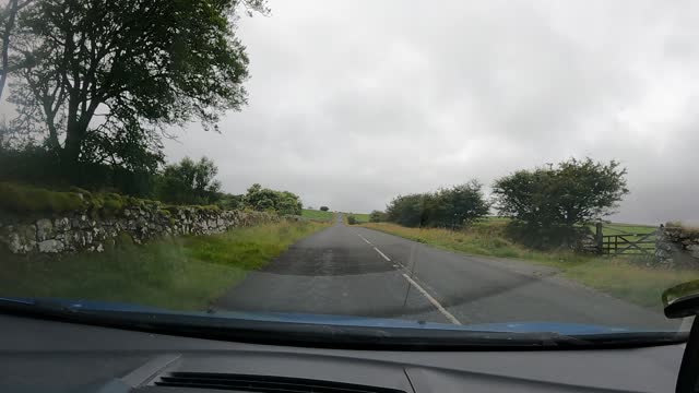 Driving in Dartmoor