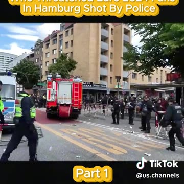 Axe-wielding man in Hamburg shot by police