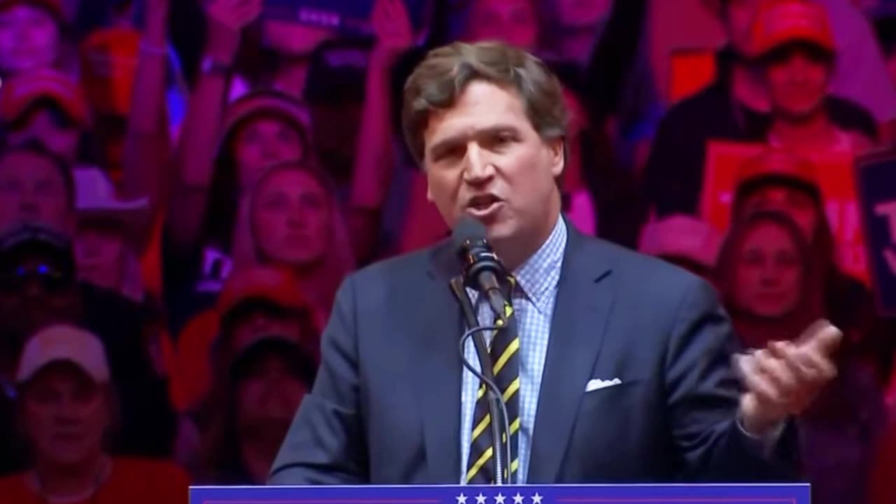 GREAT SPEECH BY TUCKER!!!🇺🇸🔥🔥🔥