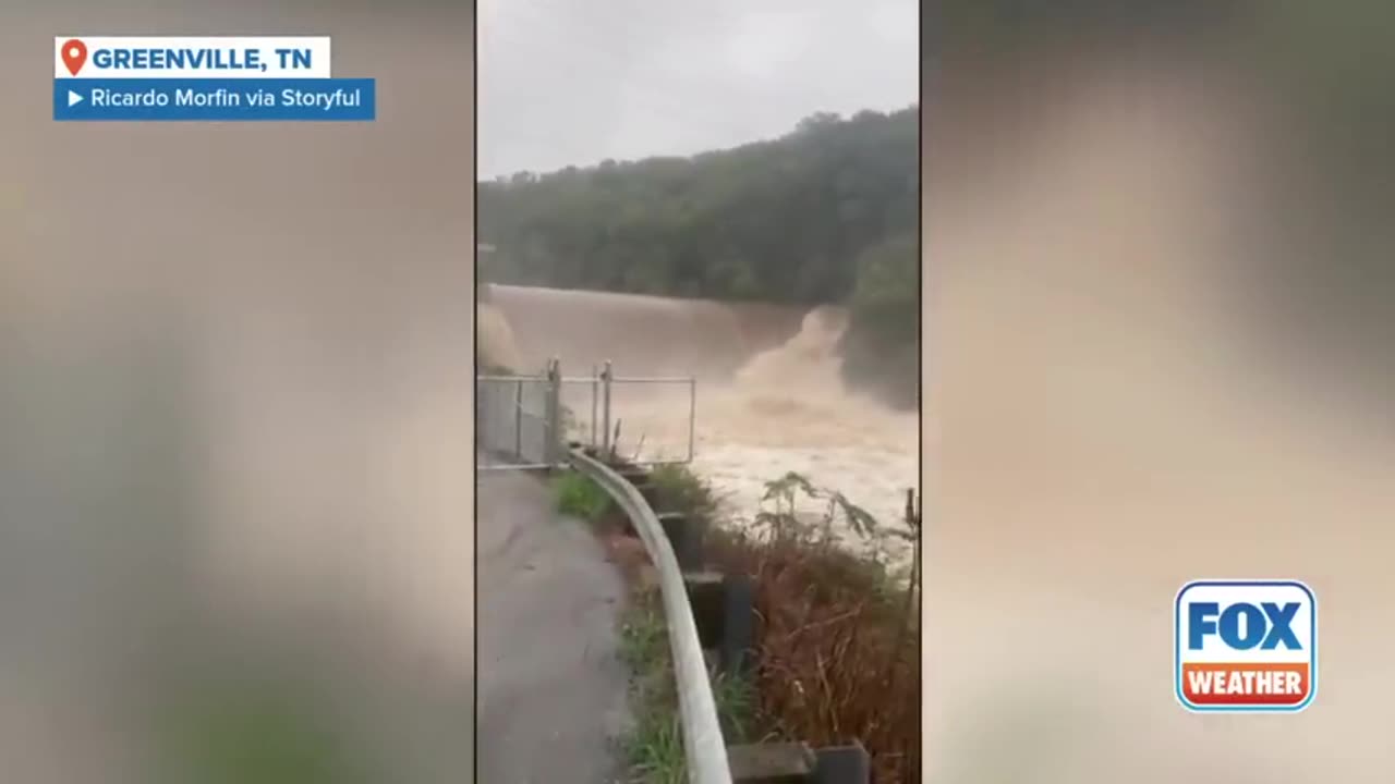 Dams were near failure after Helene's extreme rainfall in Tennessee