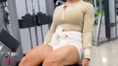 Gym workout 💪 girl