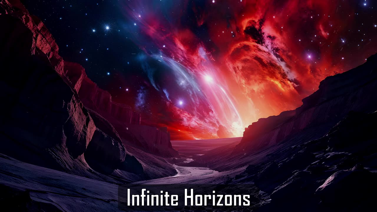 INFINITE HORIZONS | Relaxing Sci Fi Ambient Music