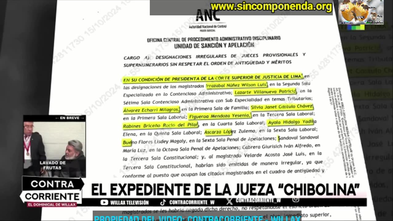 EL GRAN PODER USADO PARA EL MAL EN EL PODER JUDICIAL