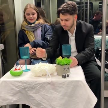 The organization he made for the girl he saw in the subway and wanted to take her phone