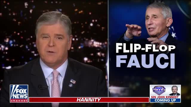 Hannity: Dr. Fauci was 'visibly shaken' during Congressional testimony