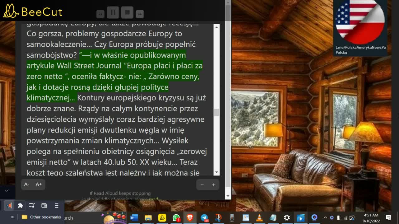 10 września 2022❌Strefa euro narzuca gospodarkę wojenną, Ukraina ostrzega przed wojną nuklearną❌