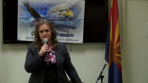 2020, Liz Harris speaks about Fixing Our Voting Laws & Auditing the Az. Election Ballots