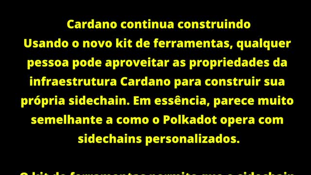 Cardano lança kit de ferramentas para criação de sidechain personalizada