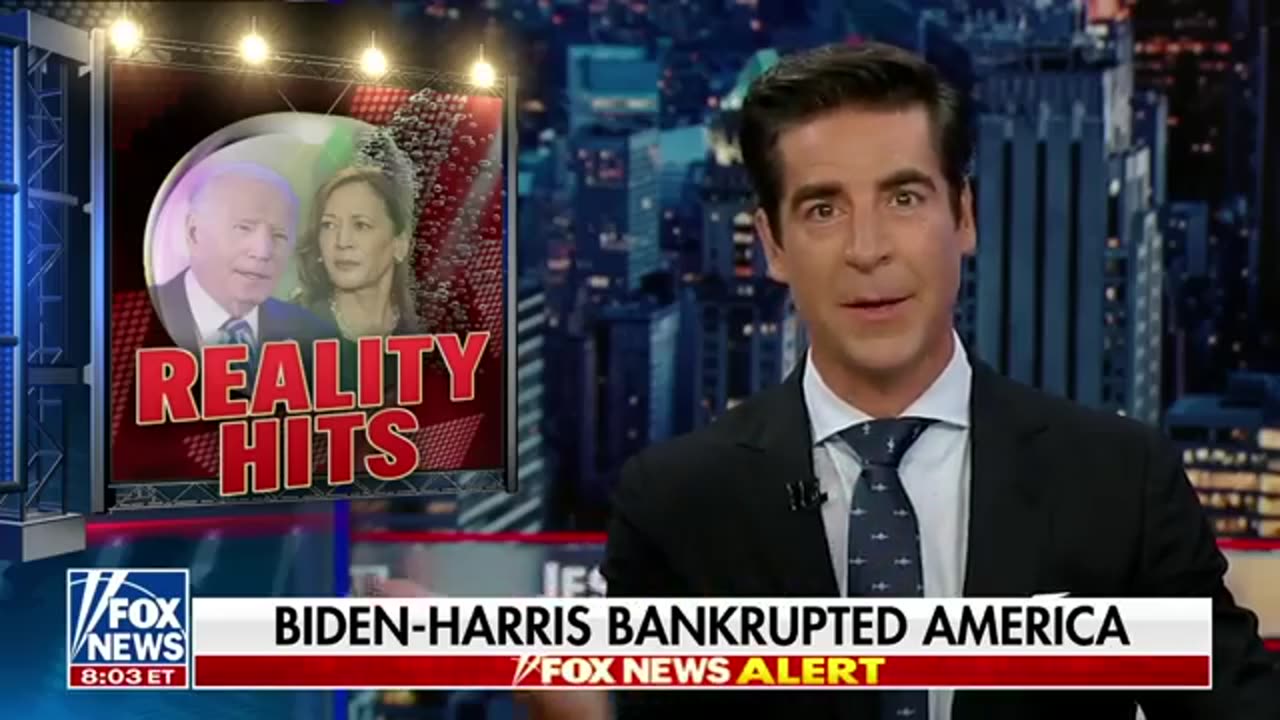 Jesse Watters: Democrats are about to wake up to a vicious hangover on Kamala Harris