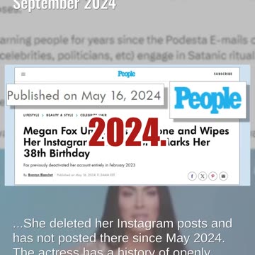 Fact Check: Megan Fox Did NOT Delete Her X And Instagram Posts In September 2024