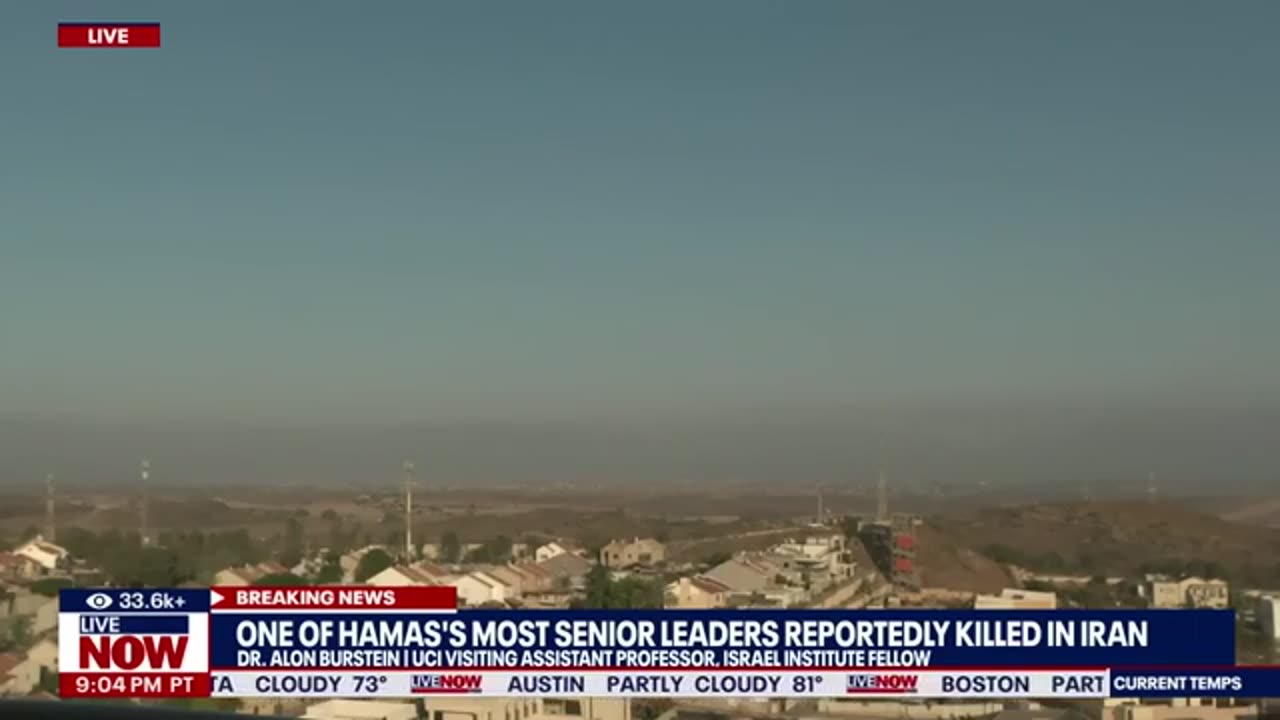 BREAKING: Hamas leader Ismail Haniyeh assassinated by Israeli strike, Hamas says | LiveNOW from FOX