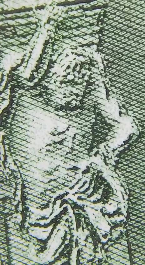 What does this 100 Euro bill hide ?