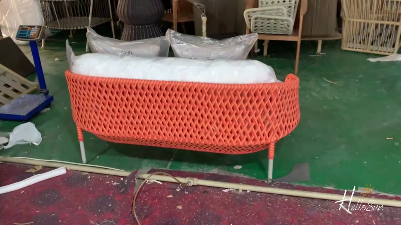 Outdoor furniture｜Outdoor rattan sofa🛋