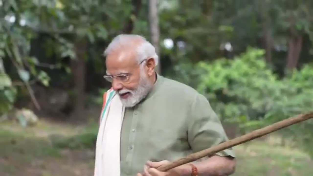 Indian PM MODI is cleaning the India