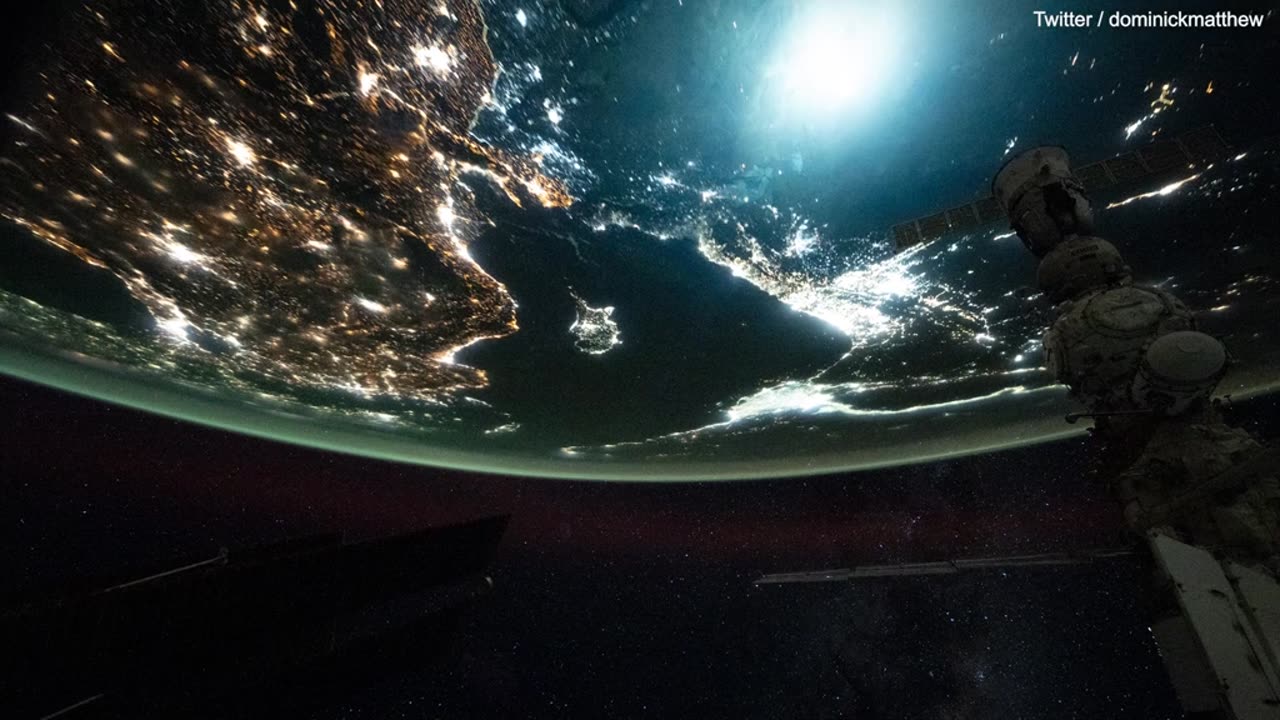 NASA astronaut spots mysterious bright flash while on the ISS