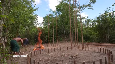 build the bamboo house