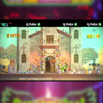 Lucha en el pueblo (Guacamelee! Super Turbo Championship Edition) #guacamelee