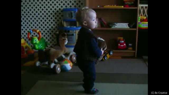 Cute Funny Baby Boy Dance on Gipsy Kings music