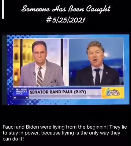 Anthony Fauci is soooo BUSTED!