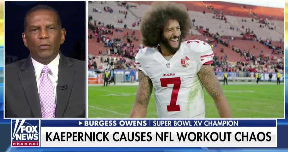 Burgess Owens Goes Off On Colin Kaepernick's Lack Of Common Sense