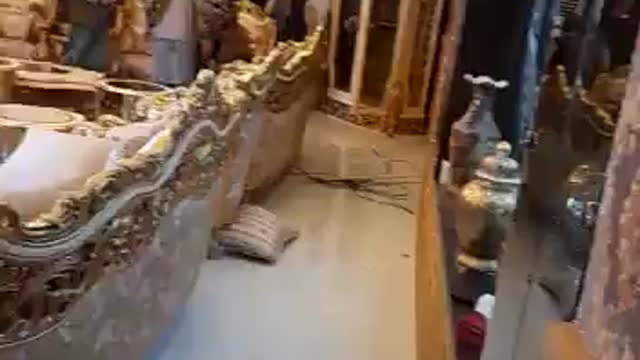 Taliban inside General Dostum’s house.