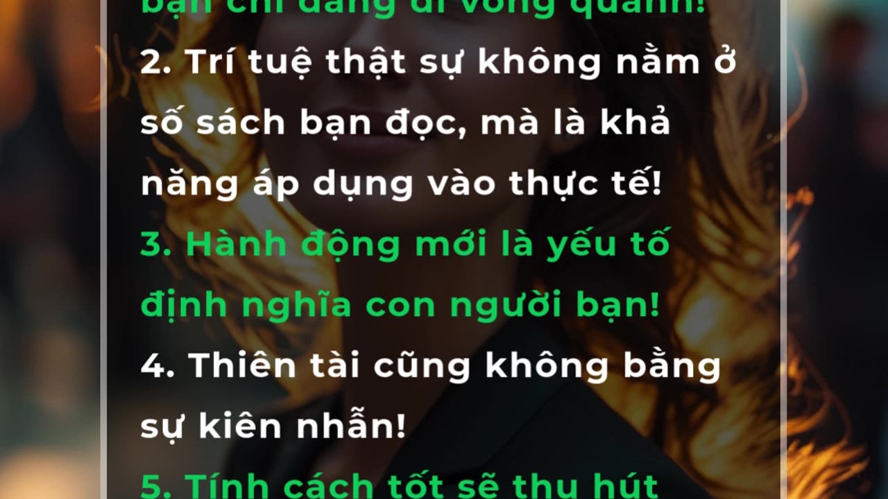 Hành Động Ngay | 7 Câu Nói Dẫn Bạn Đến Thành Công | Động Lực Sống Mỗi Ngày #thanhcong #tuduytichcuc