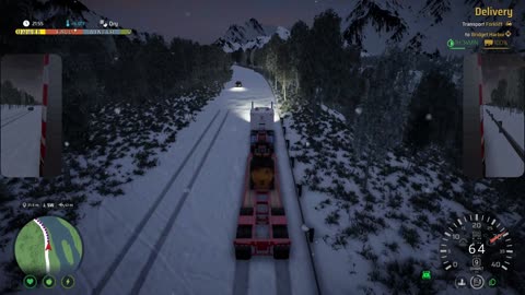 Alaska Road Truckers: Snow starts winter is almost here