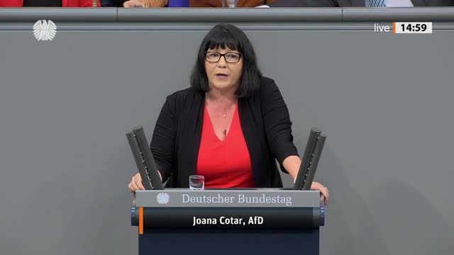 Joana Cotar Rede vom 21.10.2022 - Aktuelle Stunde - Bundesstopp für die Gigabitförderung