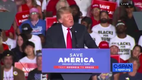 Trump says Stacey Abrams might be a better governor than Brian Kemp