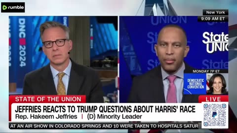 DEM HAKEEM JEFFRIES CALLS TRUMP A RACIST