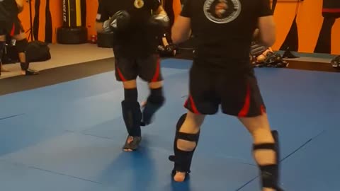 Kickboxing Sparring