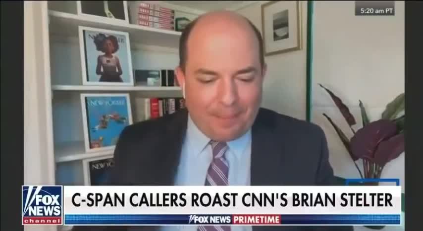 CNN's Brian 'POTATO' Stelter Gets Blasted From Orbit By CSPAN Callers