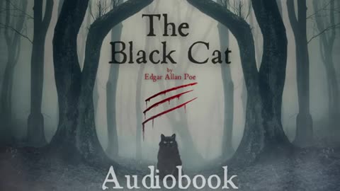 The Black Cat by Edgar Allan Poe - Full Audiobook _ Spooky Bedtime Stories