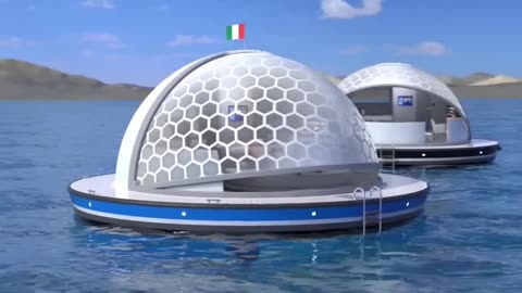 Discover Italy's Innovative Floating Luxury Pods!