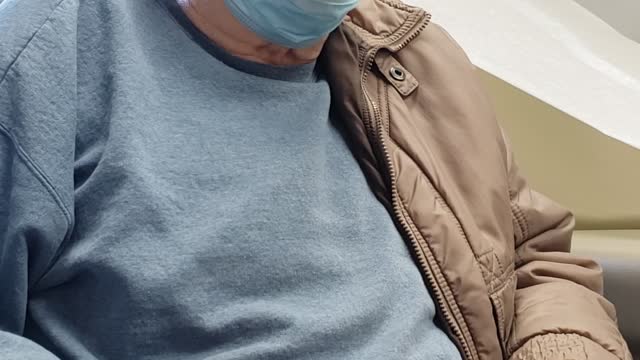 A few minutes with dad